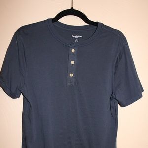 Goodfellow Small Short Sleeve Tee - Navy